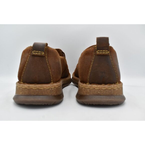 Born Mens Size 8.5 Bryson Brown Distressed Suede Slip-On  display picture 3